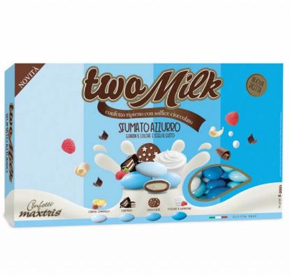Immagine di Z CONFETTI MAXTRIS 1KG TWO MILK SFUMATO AZZURRO