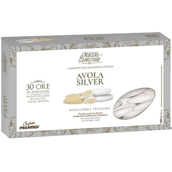 Immagine di Z CONFETTI MAXTRIS 1KG BIANCO MANDORLA AVOLA