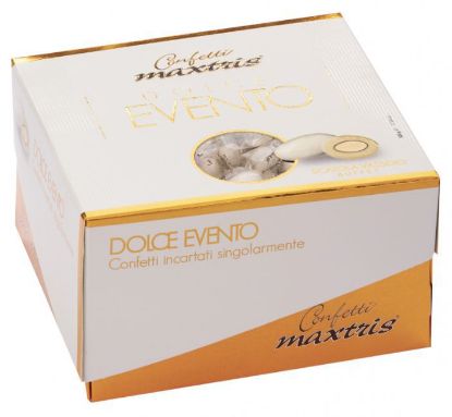 Immagine di CONFETTI MAXTRIS 500gr DOLCE EVENTO BIANCHI MONODOSE