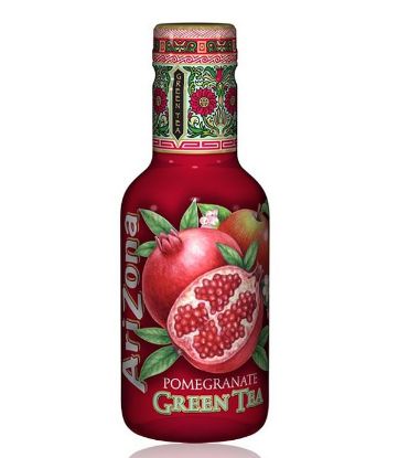 Immagine di BEVANDA ARIZONA GREEN TEA CON MELOGRANO 6pz - 500ml PET