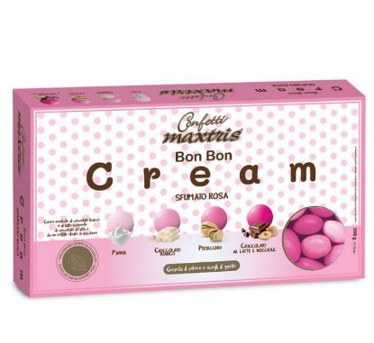 Immagine di CONFETTI MAXTRIS 900GR BON BON CREAM SFUMATO COL.ROSA