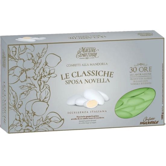 Immagine di Z CONFETTI MAXTRIS 1KG SPOSA NOVELLA VERDE