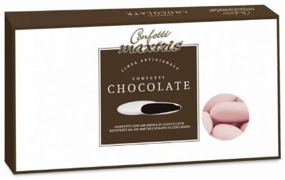 Immagine di CONFETTI MAXTRIS 1kg CIOCCOLATO ROSA