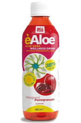 Immagine di BEVANDA ALOE VERA 12pz 500ml BOTTIGLIA MELOGRANO - èALOE