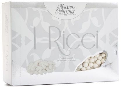 Immagine di CONFETTI MAXTRIS 1KG RICCETTI BIANCHI