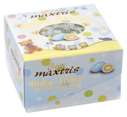 Immagine di CONFETTI MAXTRIS 500gr DOLCE ARRIVO CELESTI MONODOSE