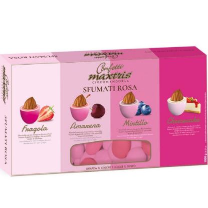 Immagine di CONFETTI MAXTRIS 1KG CIOCCOL.SFUMATI ROSA