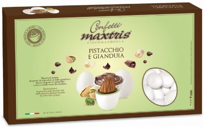 Immagine di CONFETTI MAXTRIS 1kg PISTACCHIO E GIANDUIA