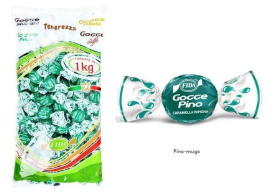 Immagine di FIDA GOCCE BUSTA PINO 1kg - SENZA GLUTINE