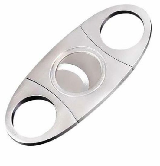 Immagine di TAGLIASIGARI GHIGLIOTTINA ATOMIC ACCIAIO INOX 1pz