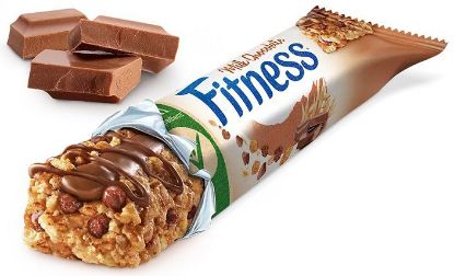 Immagine di BARRETTA FITNESS NESTLE' CIOCCOLATO AL LATTE 86 Kal. 1x24pz