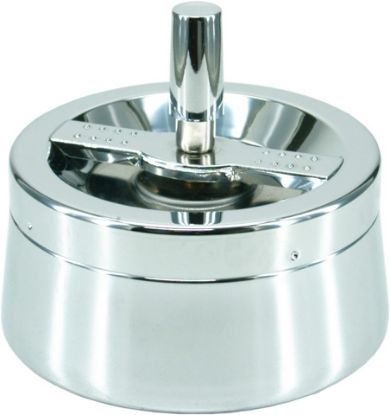 Picture of PORTACENERE DA TAVOLO SINGOLO -METAL CROMO D.4,5cm