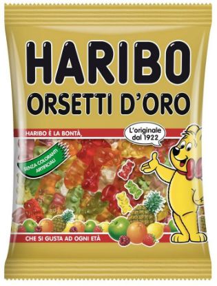 Immagine di HARIBO BUSTA ORSETTI D'ORO 100g 10pz