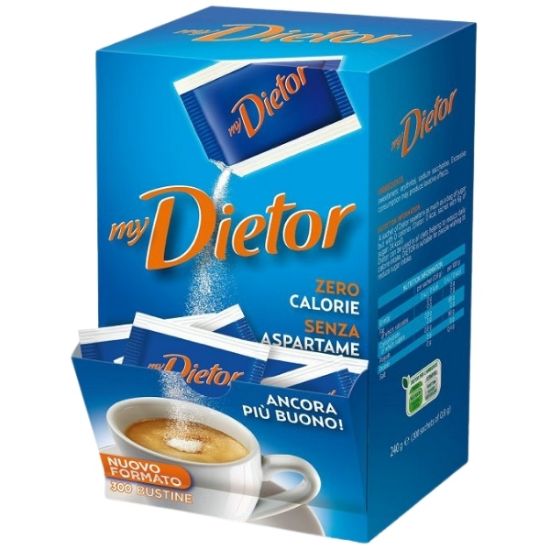 Picture of ZUCCHERO DOLCIFICANTE DIETOR DISPENSER 300pz - 240gr