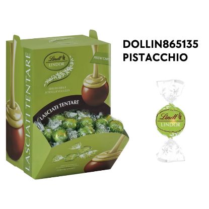 Picture of LINDT BOULES LINDOR 1200gr PISTACCHIO 96pz bocca di lupo