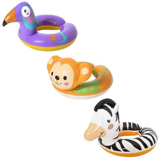 Immagine di GONFIABILI SALVAGENTE ANIMALI 50cm 1pz 3-6anni ASSORTITI