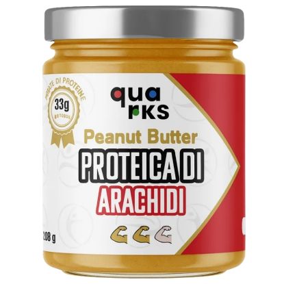 Picture of BURRO DI ARACHIDI QUARKS 6pz 300gr PROTEICA DI ARACHIDI