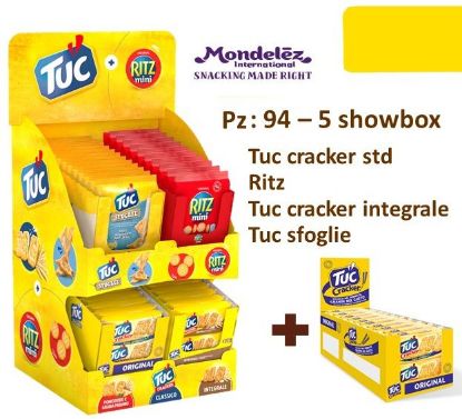 Immagine di SALATI CRACKER TUC 94pz EXPO DA BANCO - 346x300x500