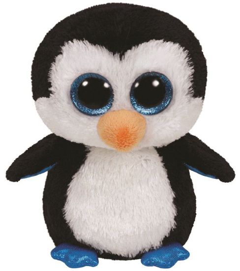 Picture of PELUCHES BEANIE BOOS 15cm - 1pz PINGUINO WADDLES-