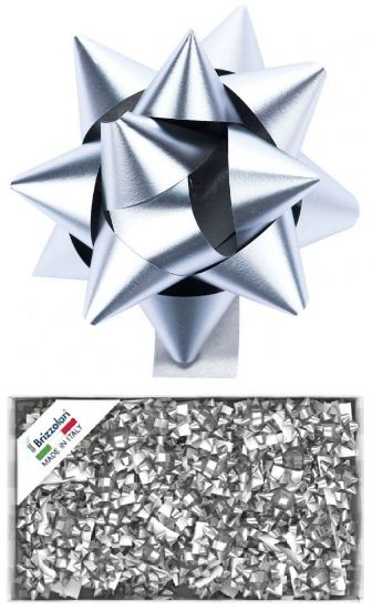 Picture of COCCARDE 6,5mm 100pz METAL ARGENTO