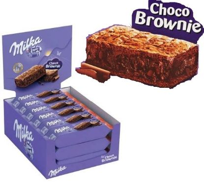 Immagine di MILKA BROWNIE SNACK 50gr 24pz