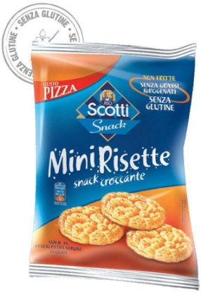 Immagine di RISO SCOTTI MINIRISETTE PIZZA 30pz 20gr - senza glutine