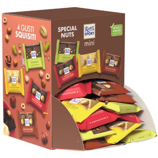 Picture of RITTER SPORT MINI 56pz SPECIAL - BOCCA DI LUPO - PR2026