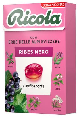 Immagine di RICOLA ASTUCCIO RIBES NERO SENZA ZUCCHERO 50g 20pz