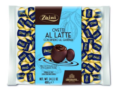 Immagine di ZAINI BUSTA CIOCCOLATINI OVETTO 400gr LATTE