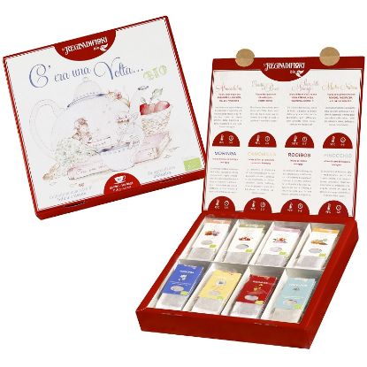 Picture of REGINADIFIORI TISANE SCATOLA 40pz 3gr. ASSORTITI + SCATOLA REGALO
