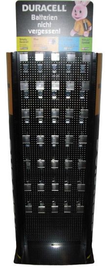 Picture of ESPOSITORE BATTERIE DA TERRA 5colonne x 7ganci DURACELL (acquistando 850euro)