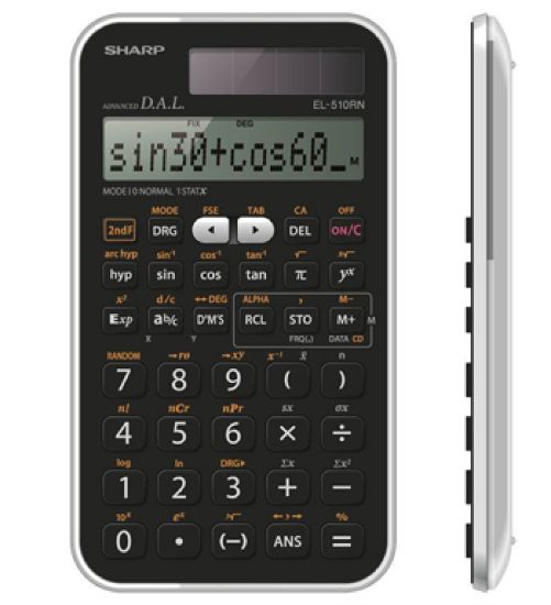 Immagine di CALCOLATRICE SHARP SCIENTIFICA EL510RNB 1pz 160 FUNZIONI