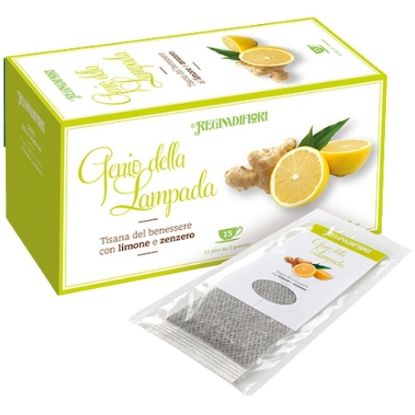 Picture of REGINADIFIORI TISANE SCATOLA 15pz 3gr. GENIO DELLA LAMPADA