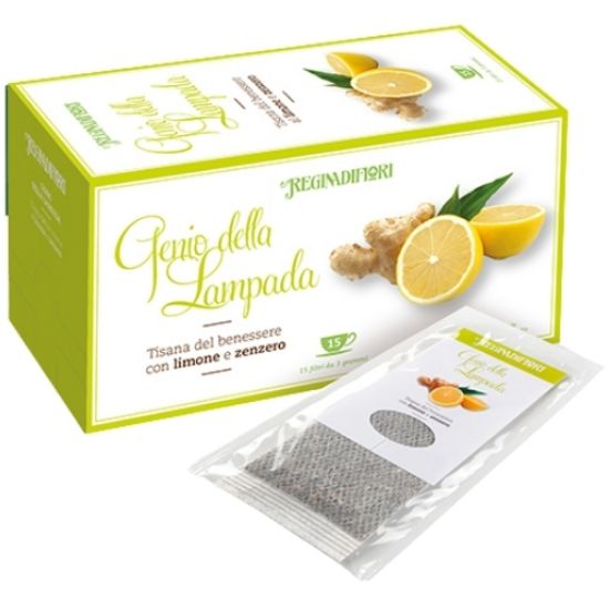 Picture of REGINADIFIORI TISANE SCATOLA 15pz 3gr. GENIO DELLA LAMPADA
