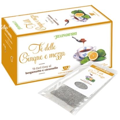 Picture of REGINADIFIORI TE' SCATOLA 12pz 2,5gr. DELLE CINQUE E MEZZA