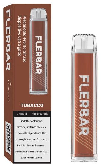 Picture of FLERBAR 1pz 20mg/ml TOBACCO - PLN009373