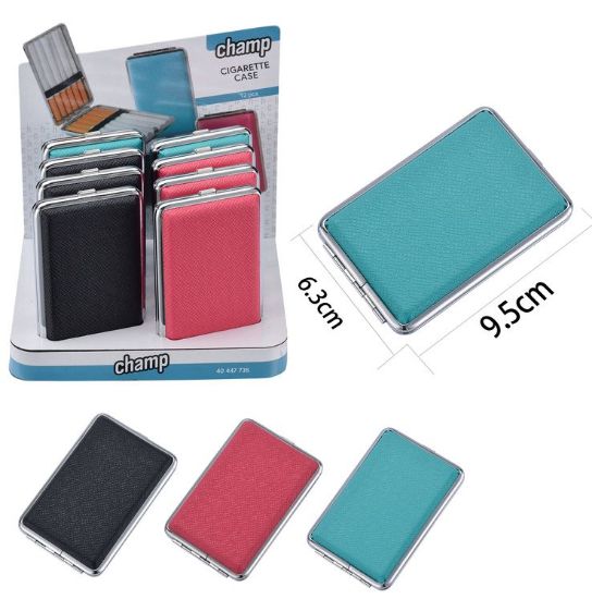 Picture of PORTASIGARETTE EXPO 12pz CHAMP COLOR METAL (12 sigarette)