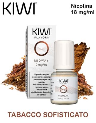 Immagine di KIWI E-LIQUID MIDWAY 10ml 18mg/ml - PLN008600