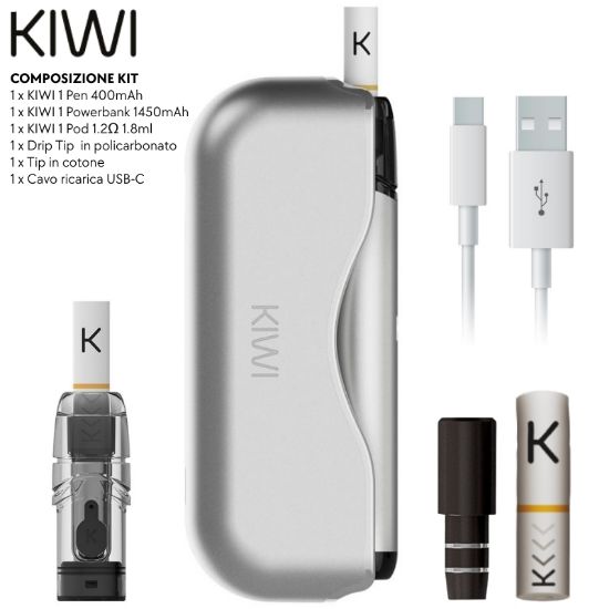 Immagine di KIWI STARTER KIT NIMBUS CLOUD - KIWI VAPOR (pvp.49,90)