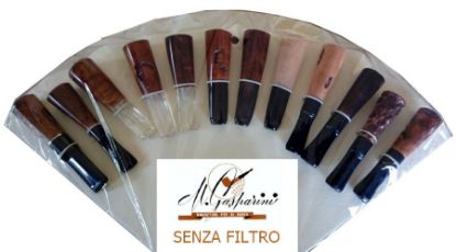Picture of BOCCHINI IN RADICA PER SIGARO 12pz 10/20mm SENZA FILTRO per TOSCANO GASPARINI