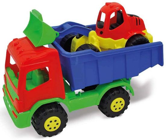 Immagine di GIOCHI CAMION SENIOR CON RUSPA 1pz L.42cm