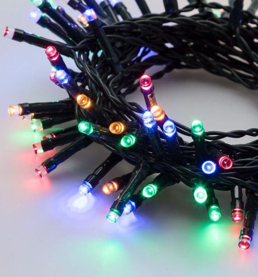 Immagine di LUMINARIA LED 96L 4,75mt MULTICOLOR x ESTERNO a BATTERIA