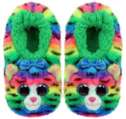 Immagine di PELUCHES BEANIE 1pz PANTOFOLE TIGERLY LARGE mis.32-34