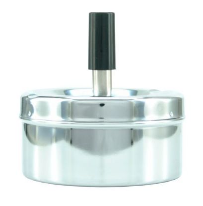 Picture of PORTACENERE DA TAVOLO SINGOLO -METAL CROMO D.9cm