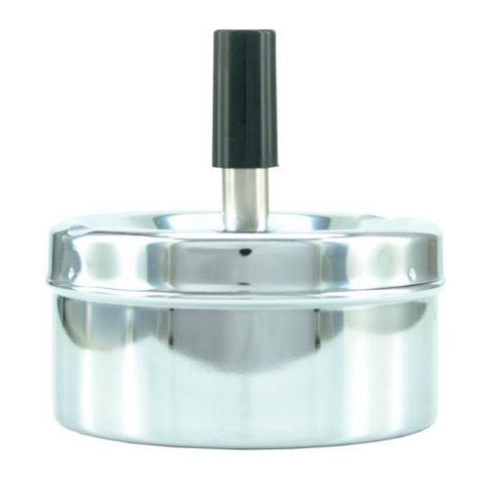 Picture of PORTACENERE DA TAVOLO SINGOLO -METAL CROMO D.9cm