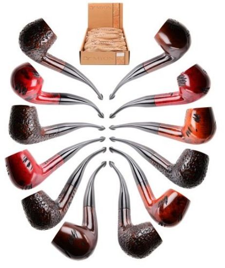 Immagine di PIPA MYON 9mm 1pz CON CUSTODIA IN TESSUTO - MYON RUSTICATA