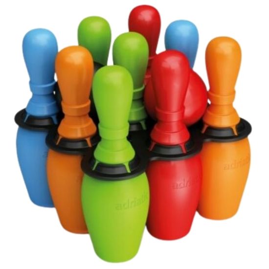 Picture of GIOCHI BIRILLI + PALLINE 1x9pz 25cm