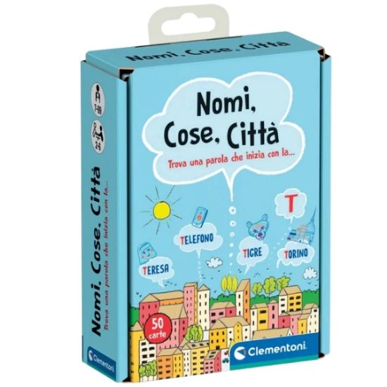 Picture of GIOCHI CARTE NOMI, COSE, CITTÀ