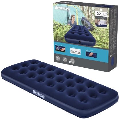 Immagine di GONFIABILI MATERASSINO AIRBED BLU 185x76x22cm