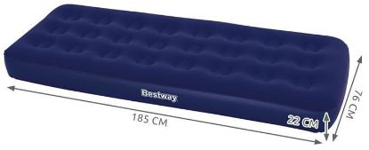 Immagine di GONFIABILI MATERASSINO AIRBED BLU 185x76x22cm